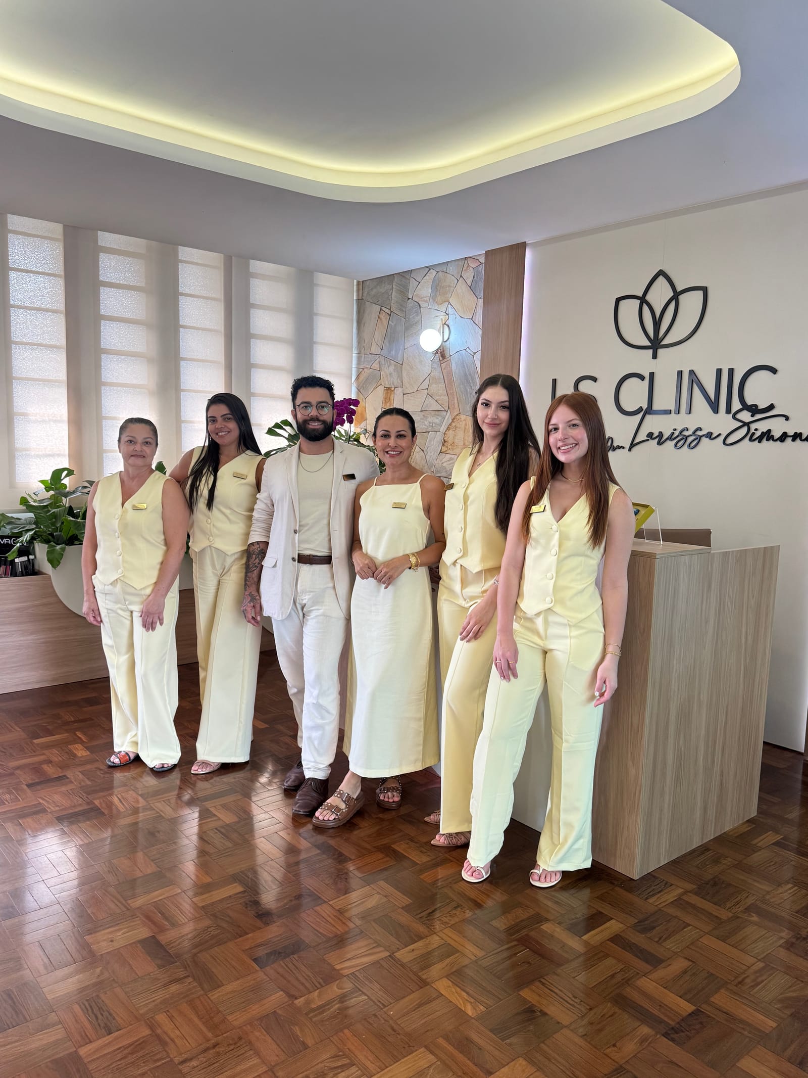 Equipe LS Clinic pronta para atender você